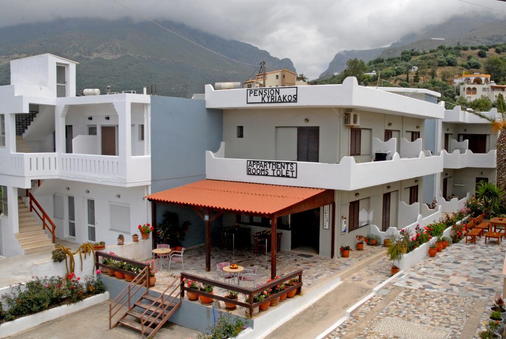 Pension Kyriakos Plakias Buitenkant foto